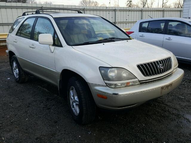 JT6HF10U8X0064430 - 1999 LEXUS RX 300 CREAM photo 1