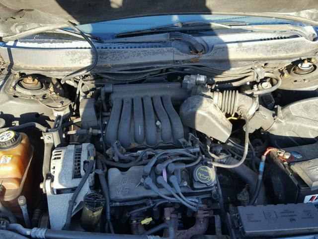 1FAFP53U52G191612 - 2002 FORD TAURUS SE BLUE photo 7