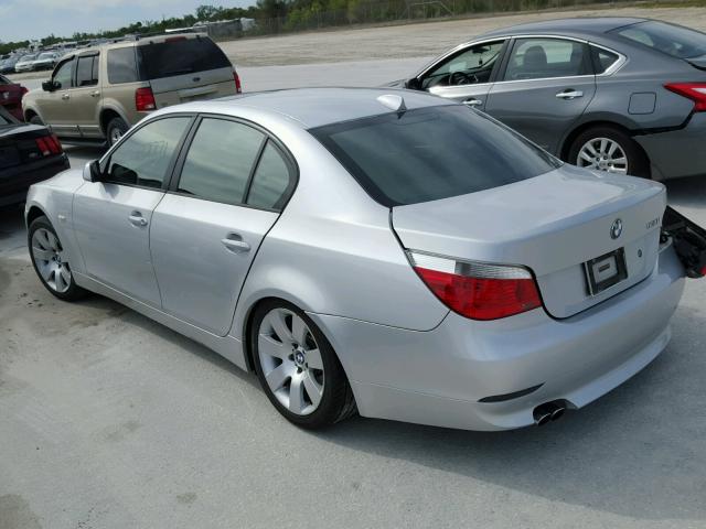 WBANA73574B061730 - 2004 BMW 530 I SILVER photo 3