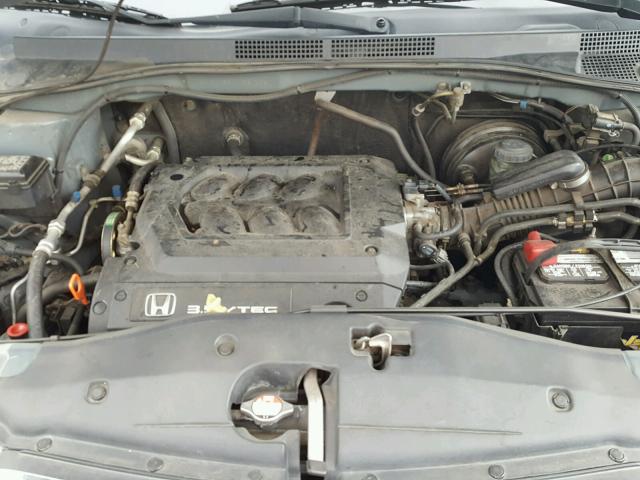 2HKRL18601H581663 - 2001 HONDA ODYSSEY EX GRAY photo 7