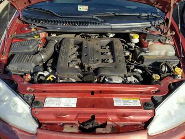 2B3HD56M72H105763 - 2002 DODGE INTREPID E RED photo 7