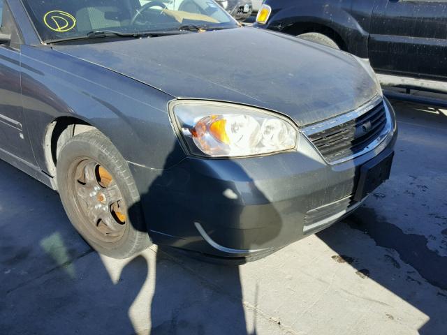 1G1ZT51866F123347 - 2006 CHEVROLET MALIBU LT GRAY photo 9