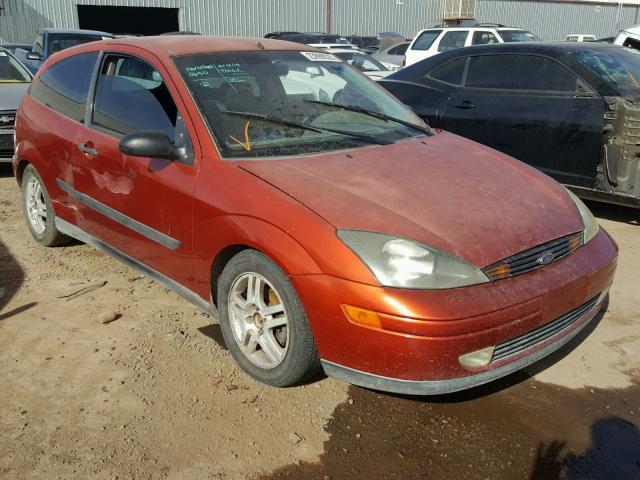 3FAFP3136YR238498 - 2000 FORD FOCUS ZX3 ORANGE photo 1