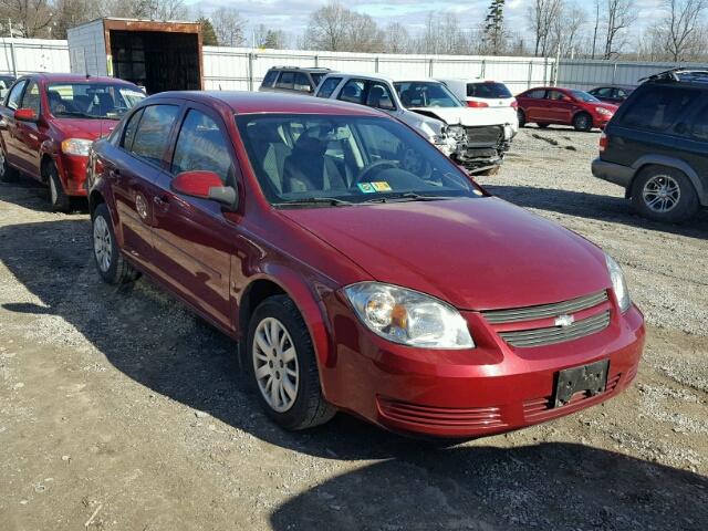 1G1AT58H897213309 - 2009 CHEVROLET COBALT LT BURGUNDY photo 1