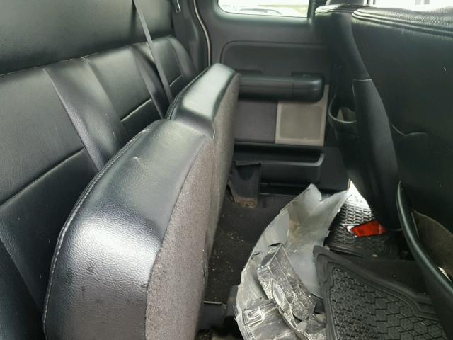 1FTPX14V98FA43427 - 2008 FORD F150 GRAY photo 6