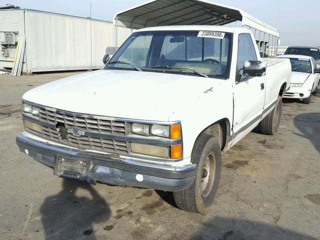 1GCGC24K6KE180412 - 1989 CHEVROLET GMT-400 C2 WHITE photo 2