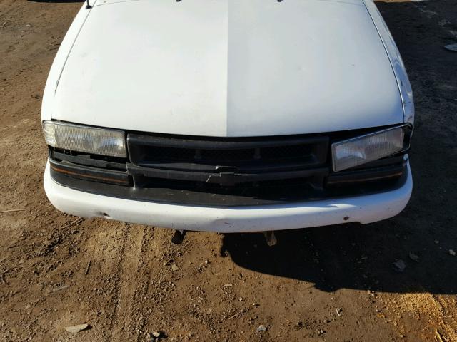 1GCCS19X2XK116392 - 1999 CHEVROLET S TRUCK S1 WHITE photo 7