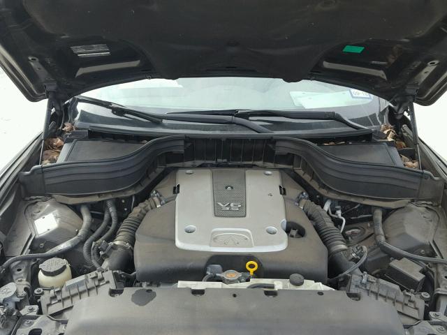JNKAJ09F99M951648 - 2009 INFINITI EX35 BASE BLACK photo 7