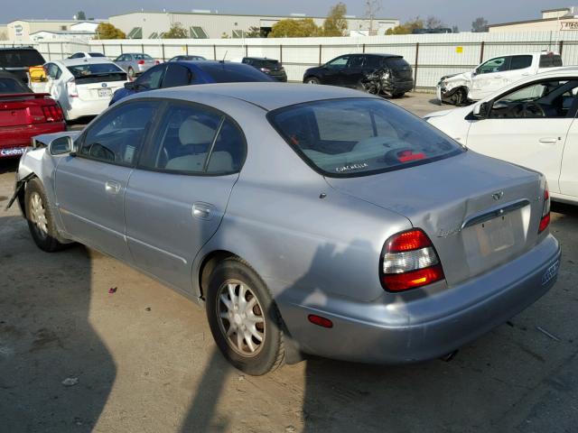 KLAVA69252B325350 - 2002 DAEWOO LEGANZA CD SILVER photo 3