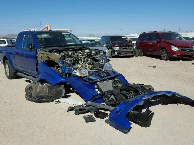 1N6AD0CW3FN723438 - 2015 NISSAN FRONTIER S BLUE photo 1
