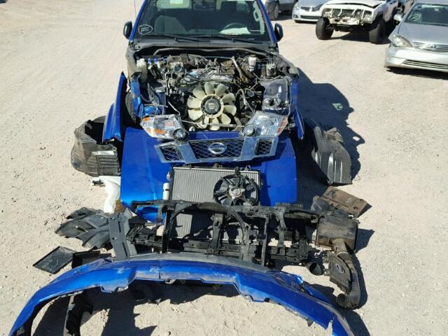 1N6AD0CW3FN723438 - 2015 NISSAN FRONTIER S BLUE photo 9