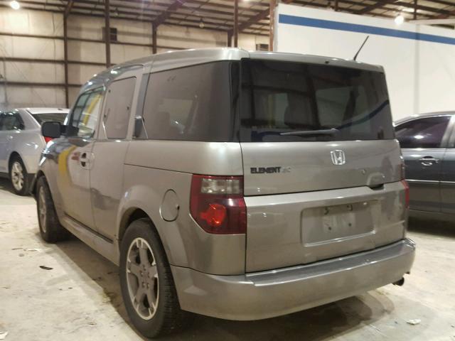 5J6YH18947L000722 - 2007 HONDA ELEMENT SC GRAY photo 3