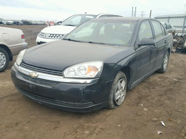 1G1ZT52875F292094 - 2005 CHEVROLET MALIBU LS შავი ფოტო 2