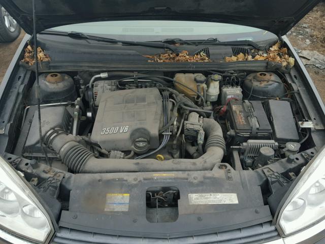 1G1ZT52875F292094 - 2005 CHEVROLET MALIBU LS შავი ფოტო 7