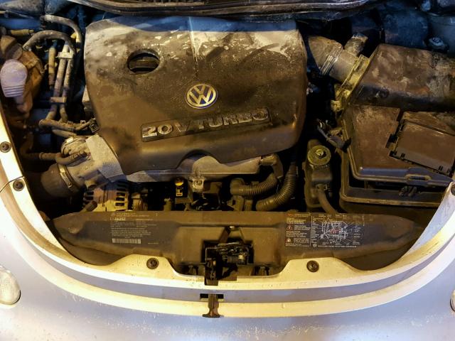 3VWFE21C22M428391 - 2002 VOLKSWAGEN NEW BEETLE 银色 照片 7