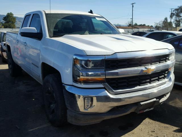 1GCVKREC1HZ314268 - 2017 CHEVROLET SILVERADO WHITE photo 1