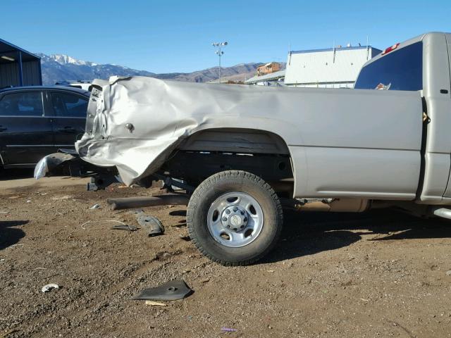 1GCHC24U37E173981 - 2007 CHEVROLET SILVERADO GRAY photo 10