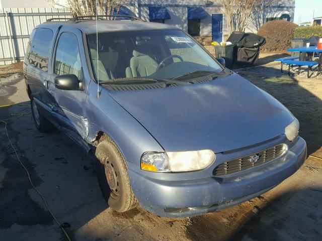 4N2XN11T3XD811581 - 1999 NISSAN QUEST SE BLUE photo 1