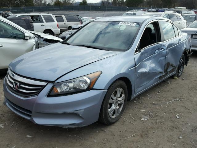 1HGCP2F40BA109412 - 2011 HONDA ACCORD LXP BLUE photo 2