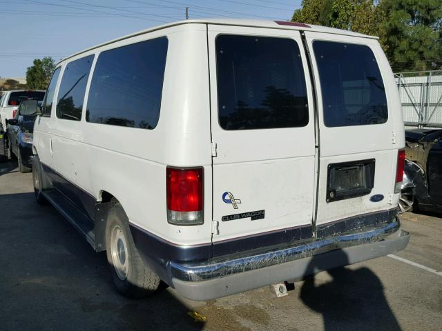 1FMRE11LXWHA29843 - 1998 FORD ECONOLINE WHITE photo 3