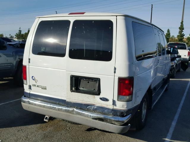 1FMRE11LXWHA29843 - 1998 FORD ECONOLINE WHITE photo 4