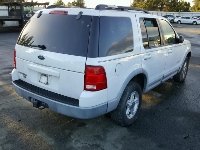 1FMZU73E52ZA28804 - 2002 FORD EXPLORER X WHITE photo 4