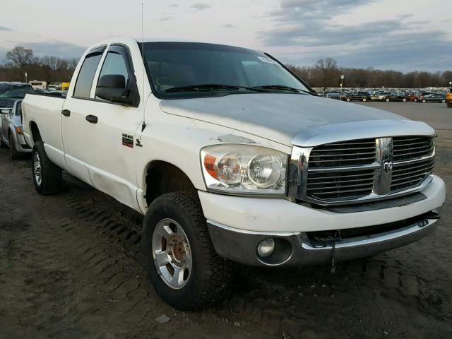 3D7KS28L39G501492 - 2009 DODGE RAM 2500 WHITE photo 1