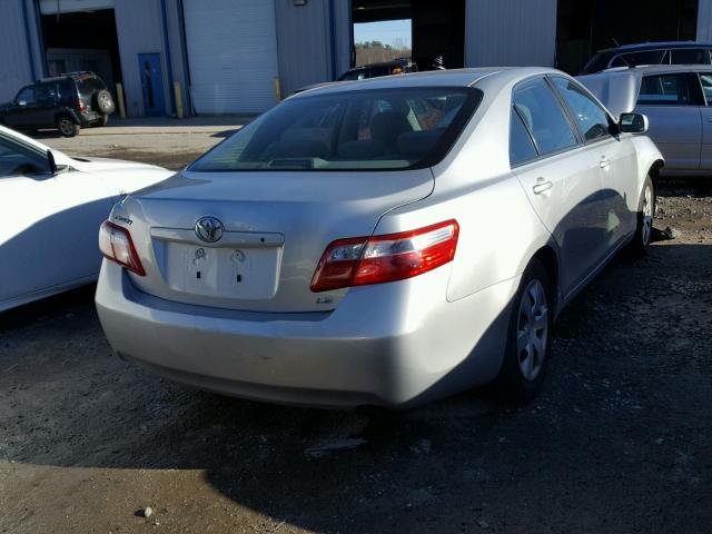 4T4BE46K69R130320 - 2009 TOYOTA CAMRY BASE GRAY photo 4