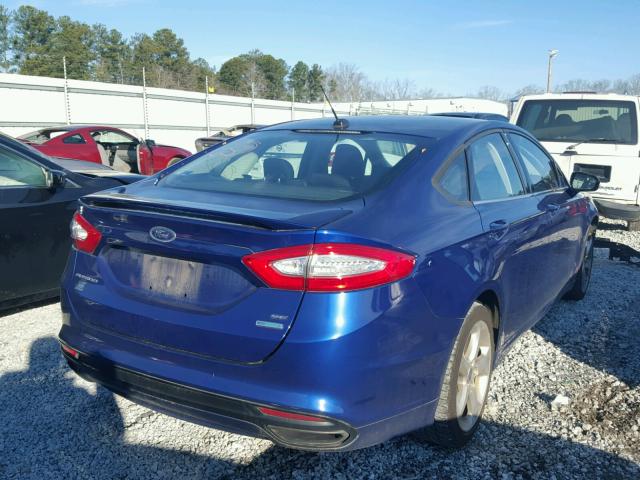 3FA6P0H91DR265787 - 2013 FORD FUSION SE CREAM photo 4