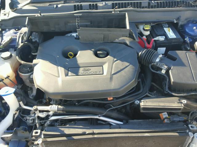 3FA6P0H91DR265787 - 2013 FORD FUSION SE CREAM photo 7