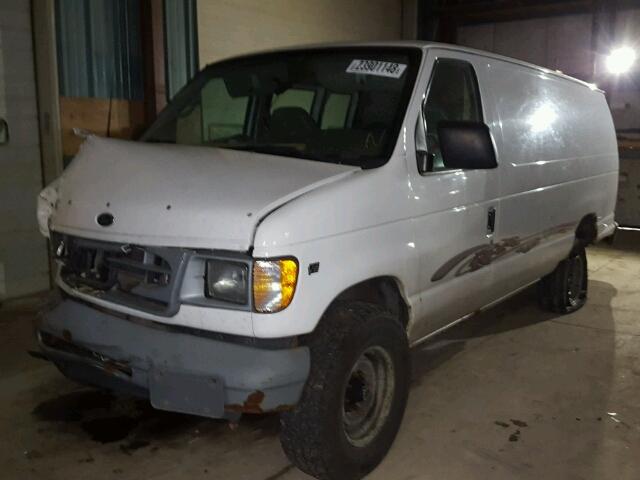 1FTNS24L21HA11441 - 2001 FORD ECONOLINE WHITE photo 2