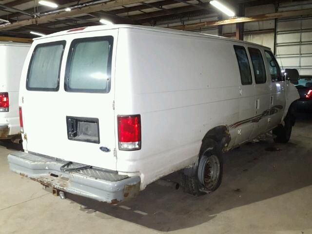 1FTNS24L21HA11441 - 2001 FORD ECONOLINE WHITE photo 4