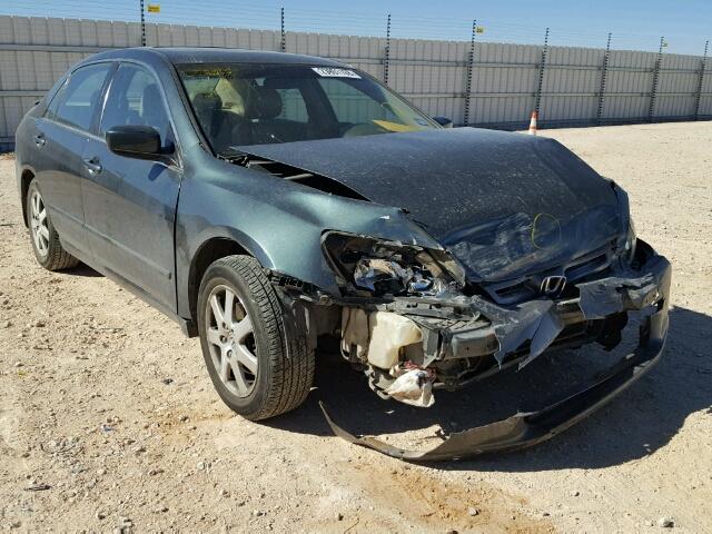 1HGCM66895A038623 - 2005 HONDA ACCORD EX GREEN photo 1