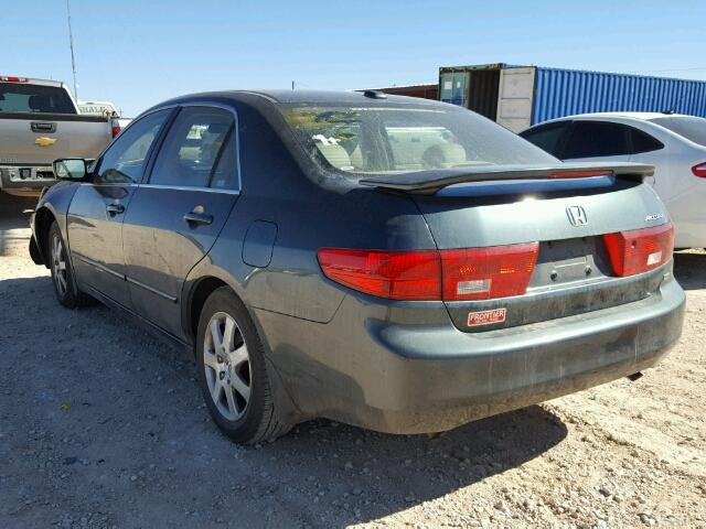 1HGCM66895A038623 - 2005 HONDA ACCORD EX GREEN photo 3