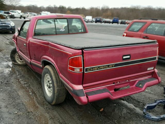 1GCCT14Z2RK134139 - 1994 CHEVROLET S TRUCK S1 PINK photo 3