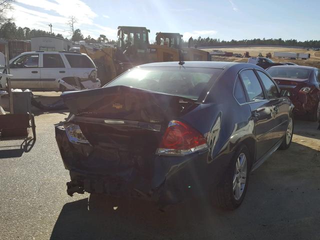 2G1WB5EK5B1280543 - 2011 CHEVROLET IMPALA LT GRAY photo 4