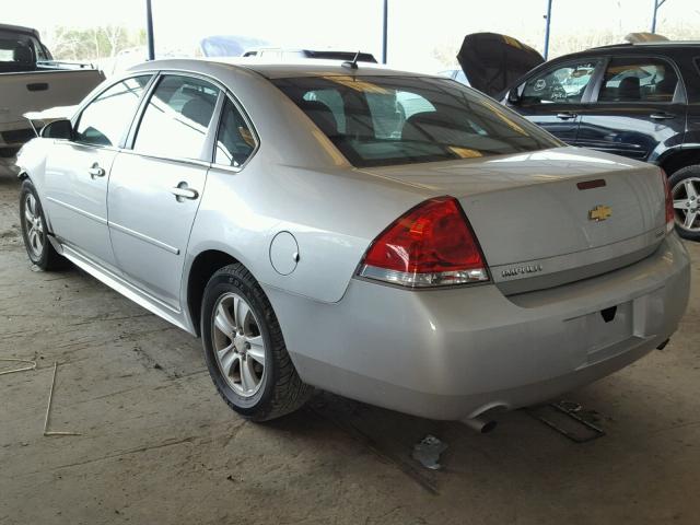 2G1WA5E34F1138086 - 2015 CHEVROLET IMPALA LIM SILVER photo 3