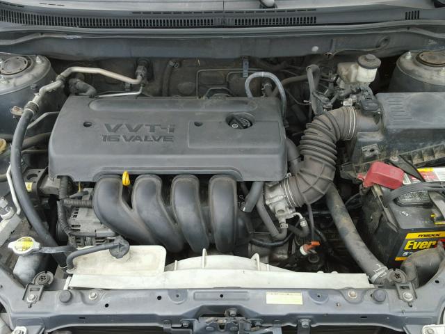 1NXBR32E47Z849152 - 2007 TOYOTA COROLLA GRAY photo 7