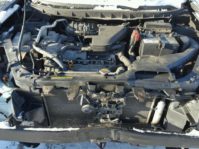 JN8AS5MV5BW669824 - 2011 NISSAN ROGUE S BLACK photo 7