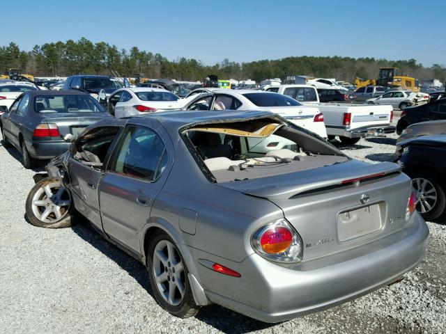 JN1DA31D53T524316 - 2003 NISSAN MAXIMA GLE GRAY photo 3