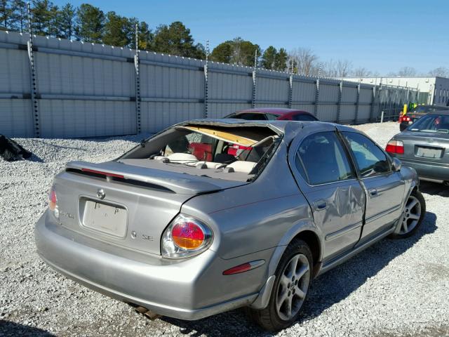 JN1DA31D53T524316 - 2003 NISSAN MAXIMA GLE GRAY photo 4