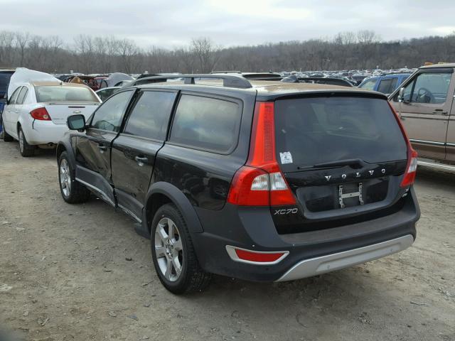 YV4BZ982081037920 - 2008 VOLVO XC70 BLACK photo 3