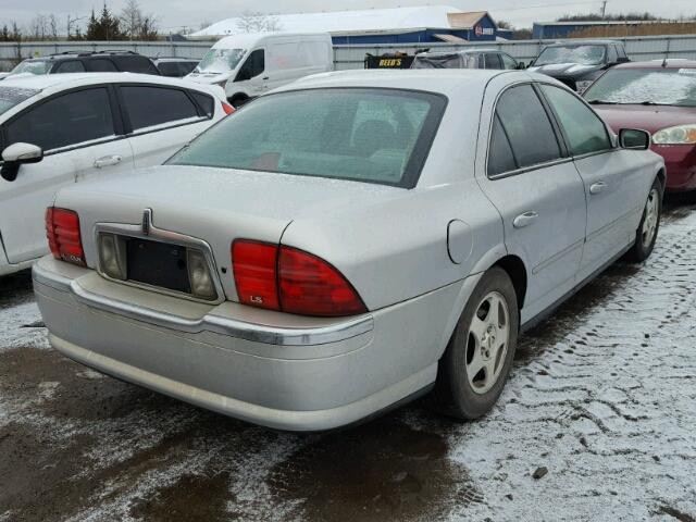 1LNHM86S7YY771921 - 2000 LINCOLN LS SILVER photo 4