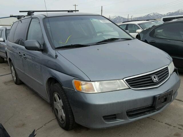 2HKRL1863YH539403 - 2000 HONDA ODYSSEY EX GRAY photo 1