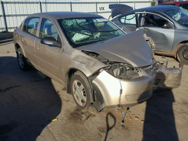 1G1AK55F267884296 - 2006 CHEVROLET COBALT LS GOLD photo 1