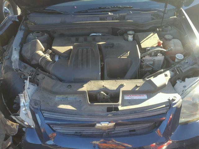 1G1AS18H497259361 - 2009 CHEVROLET COBALT LS BLUE photo 7