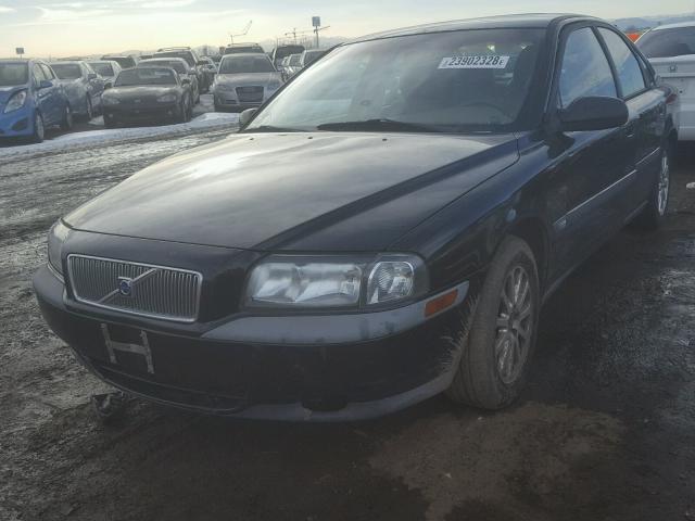 YV1TS94D9Y1075109 - 2000 VOLVO S80 BLACK photo 2