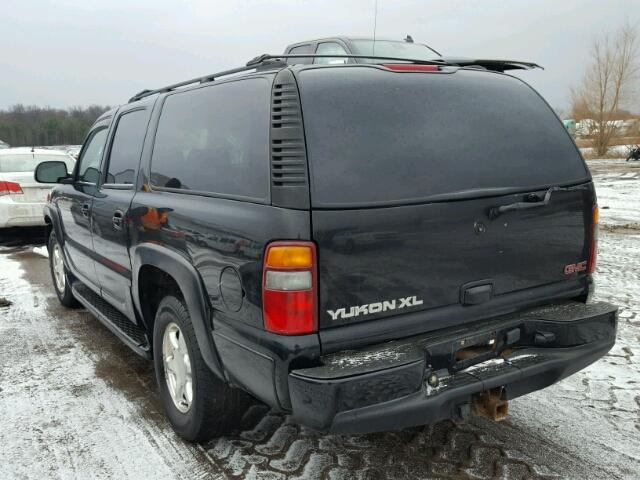 1GKFK66U62J293860 - 2002 GMC DENALI XL BLACK photo 3