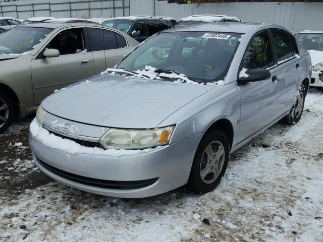 1G8AG52F54Z180893 - 2004 SATURN ION LEVEL SILVER photo 2