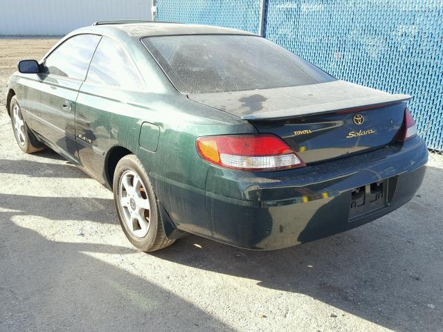 2T1CF22P9YC317505 - 2000 TOYOTA CAMRY SOLA GREEN photo 3